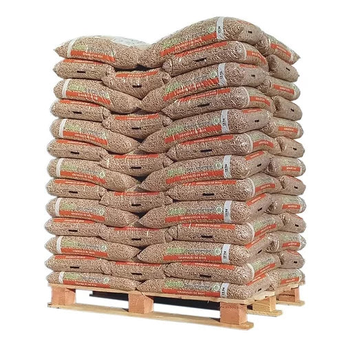 Pellet di Legno dell'Alvernia Moulin Bois Énergie – Bancale da 975 kg (65 sacchi)