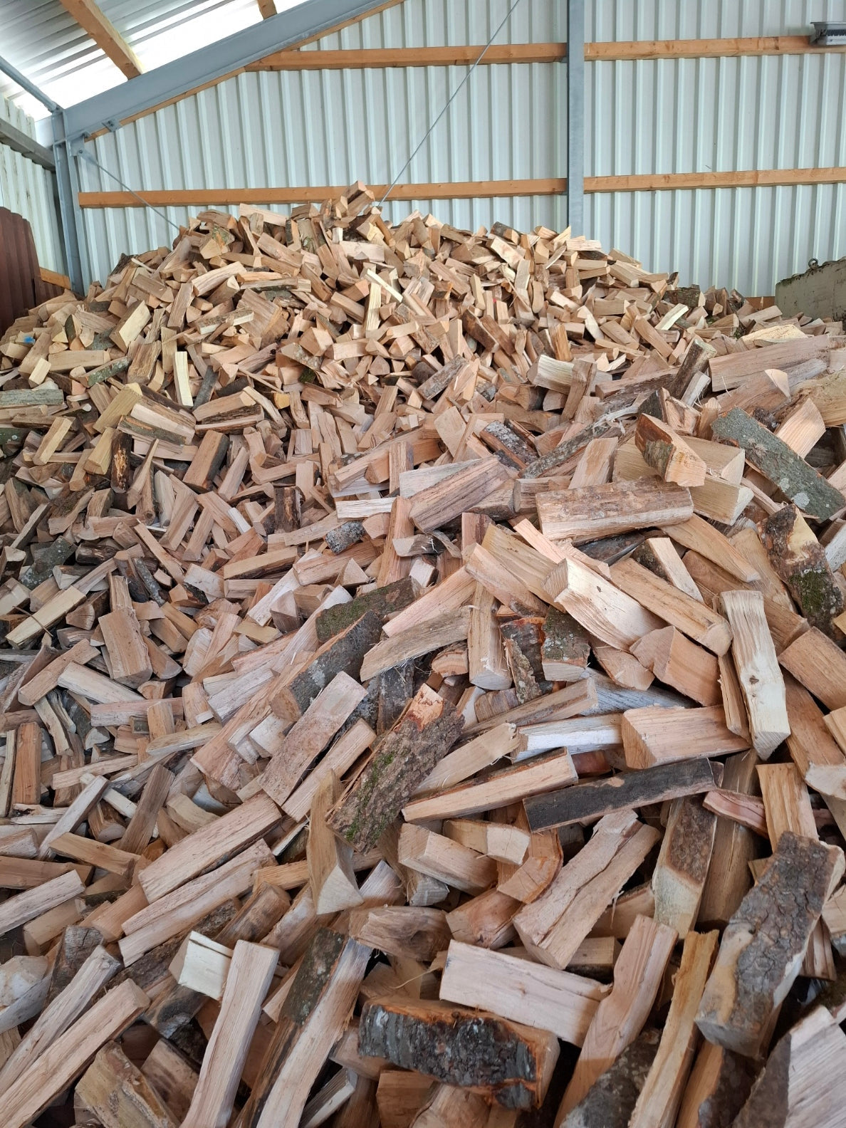 Legna da ardere essiccata in forno