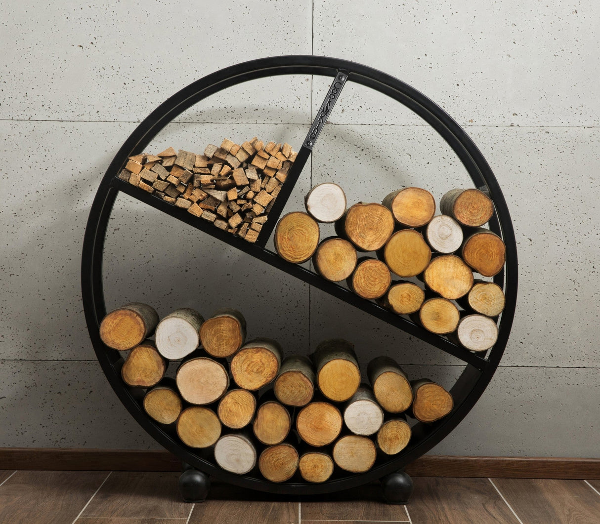 Portalegna per Camino "KALINA" 80 cm - 100 cm