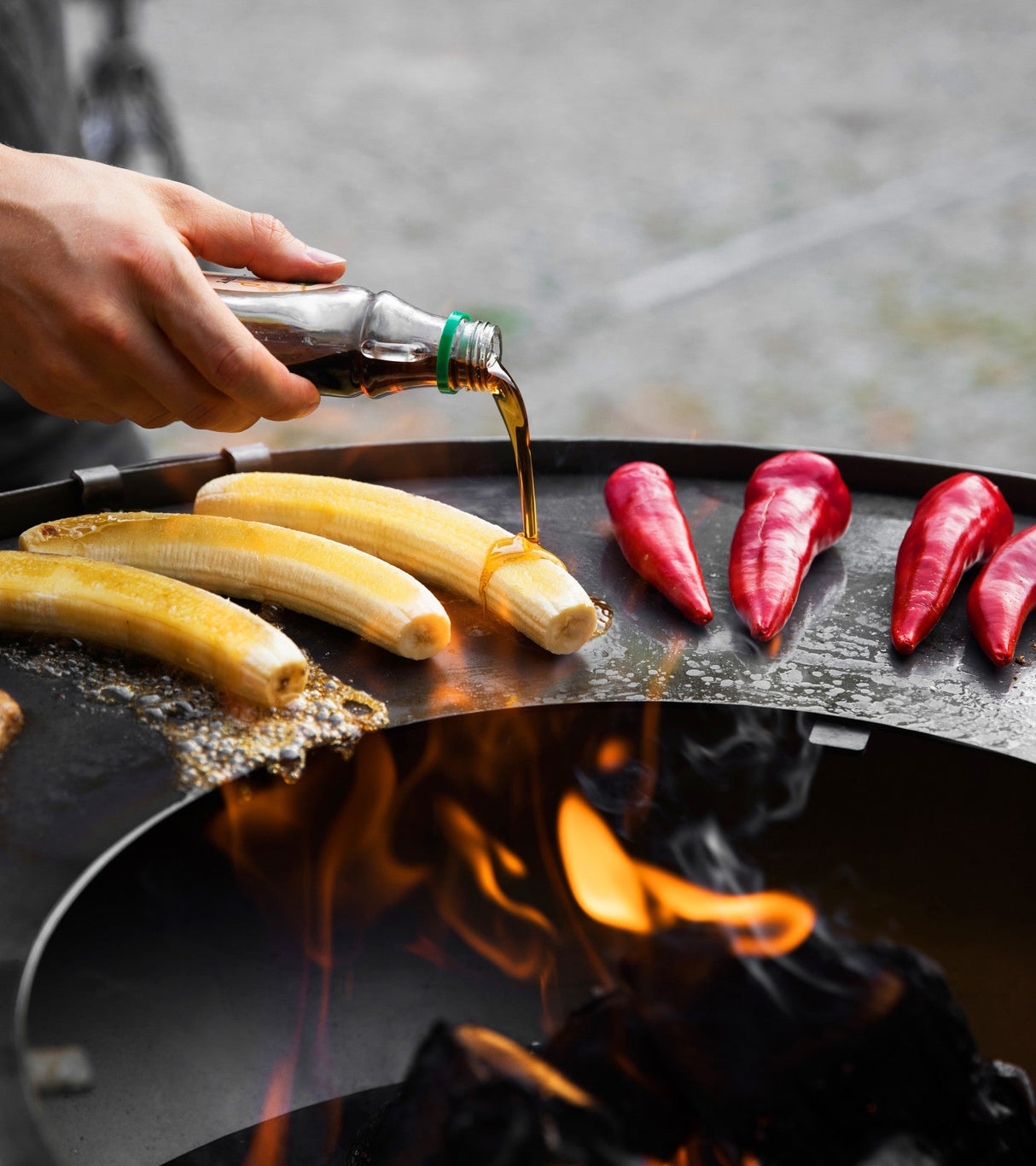 CookKing Premium Grill "SANTOS" – Realizzato a Mano in Acciaio Naturale