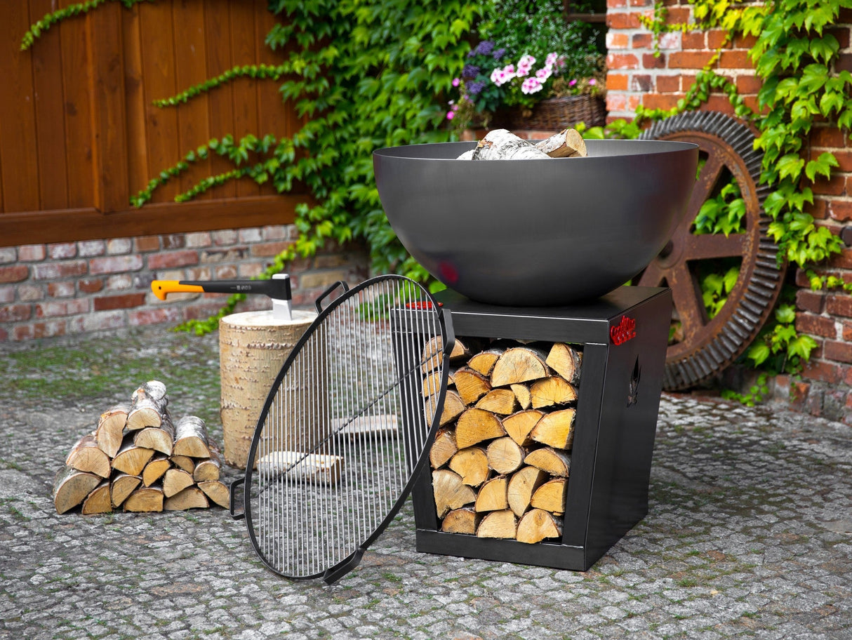 CookKing Premium Grill "SANTOS" – Realizzato a Mano in Acciaio Naturale