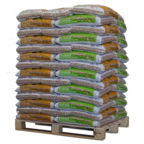 Pellet di Legno Starforest Premium (DINplus) – Bancale da 1050 kg (70 sacchi)