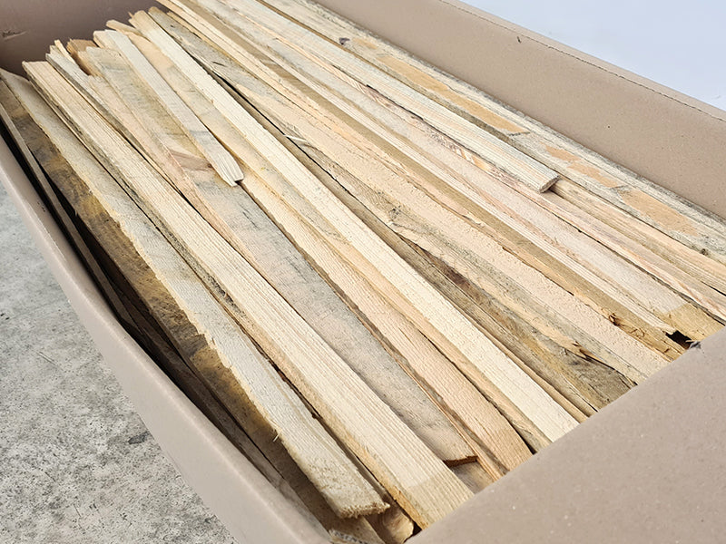 Legna per accensione in abete rosso 27,5 kg – Listelli sottili essiccati in forno