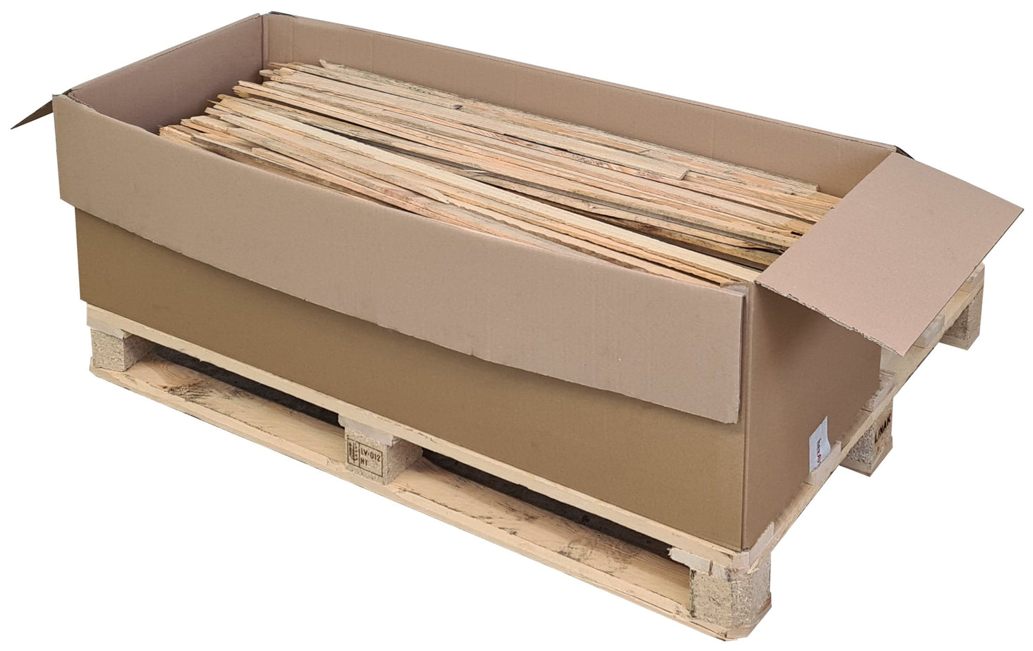 Legna per accensione in abete rosso 27,5 kg – Listelli sottili essiccati in forno