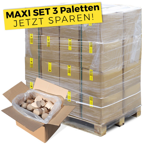Maxi set bricchetti 3 bancali
