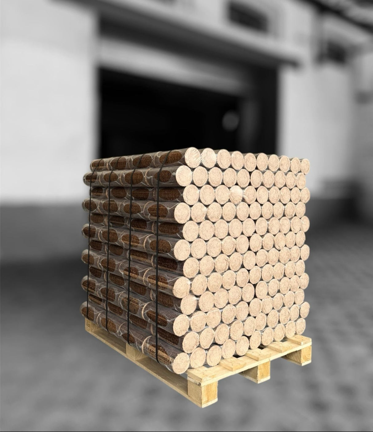 Bricchetti di Faggio Nestro NRW - 960 kg - Bricchetti di Legno Duro