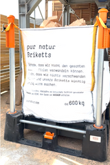 Bricchetti RUF legna da ardere in Big Bag 600 kg