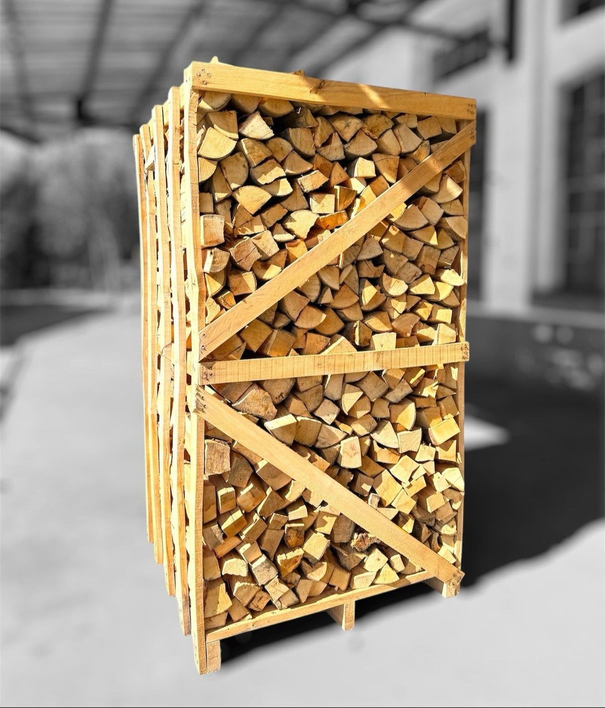 Legna da Ardere in Faggio 1,8 RM - 25cm o 33 cm - Legna Essiccata in Forno