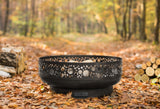 Braciere "Berlin" 80 cm in massiccio acciaio grezzo naturale