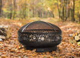 Braciere "Berlin" 80 cm in massiccio acciaio grezzo naturale