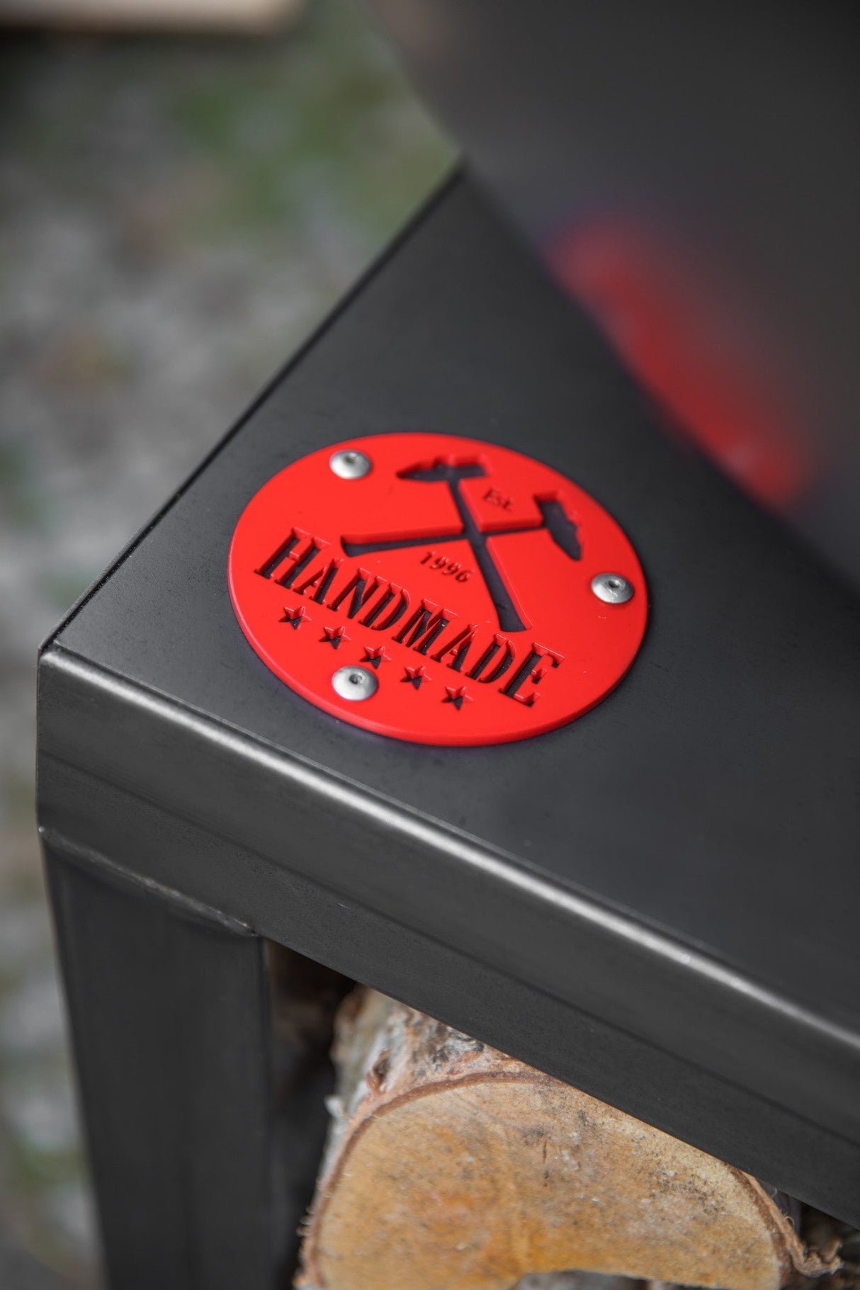 CookKing Premium Grill "SANTOS" – Realizzato a Mano in Acciaio Naturale