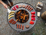 CookKing Premium Grill "SANTOS" – Realizzato a Mano in Acciaio Naturale