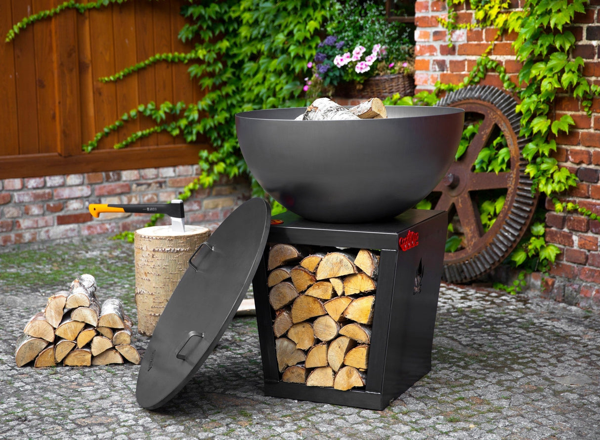 CookKing Premium Grill "SANTOS" – Realizzato a Mano in Acciaio Naturale