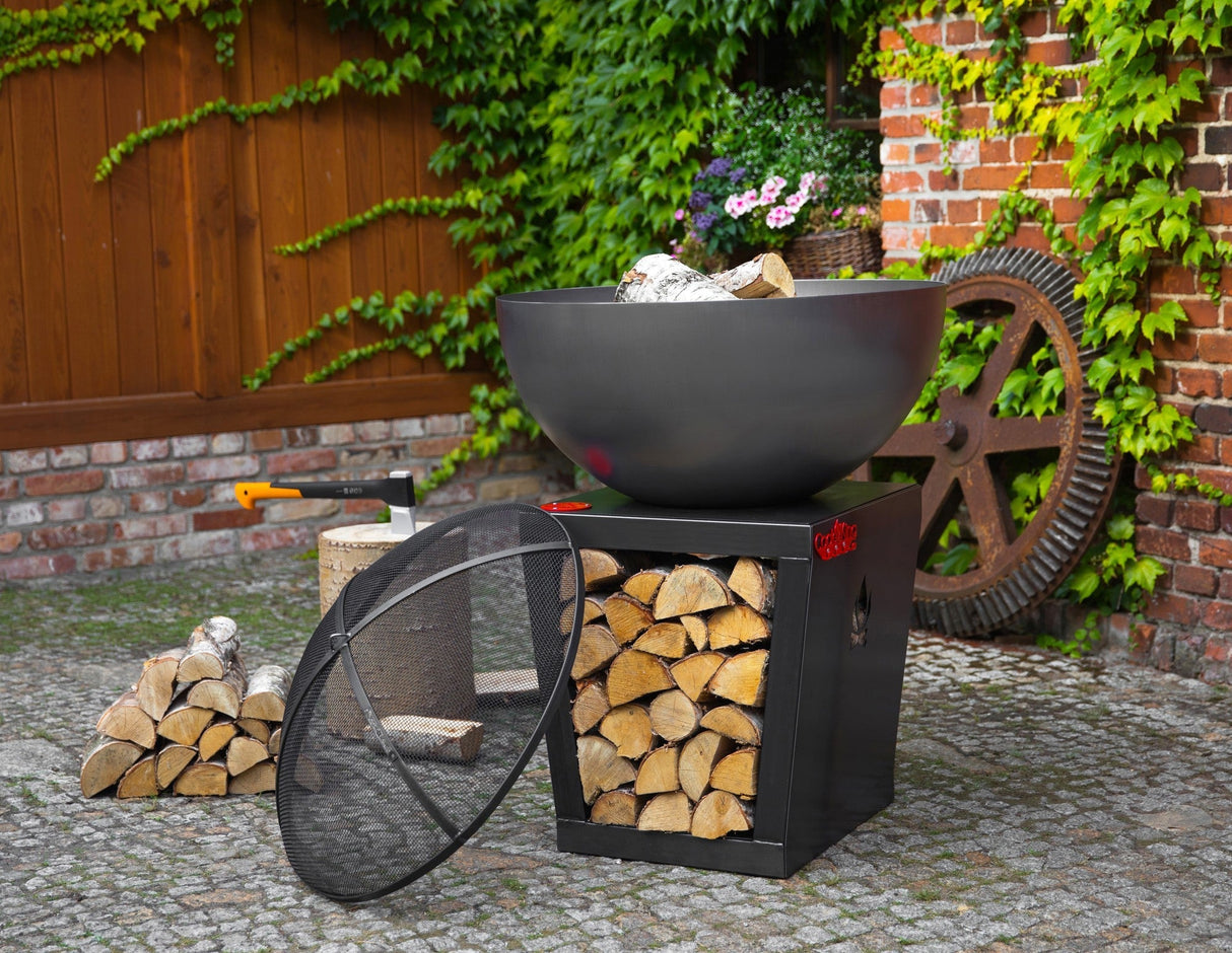 CookKing Premium Grill "SANTOS" – Realizzato a Mano in Acciaio Naturale
