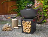 CookKing Premium Grill "SANTOS" – Realizzato a Mano in Acciaio Naturale